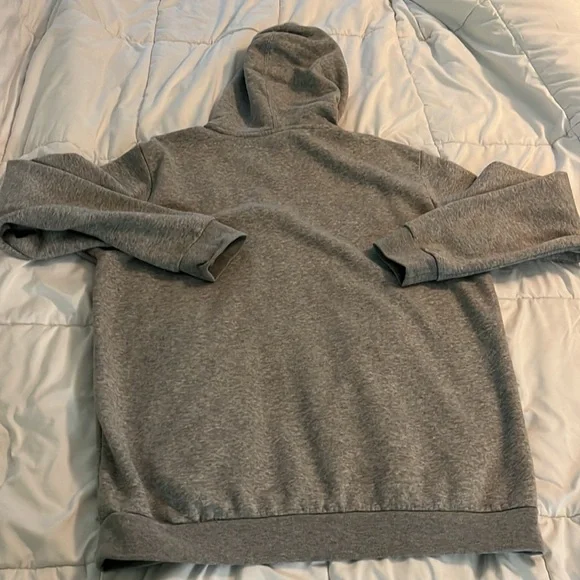 NWOT Adidas grey hooded sweatshirt - Picture 4 of 4